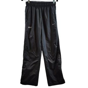 Nike Women's Storm-Fit Woven Pants Water Resistant Lined Pants Zip Ankle Sm